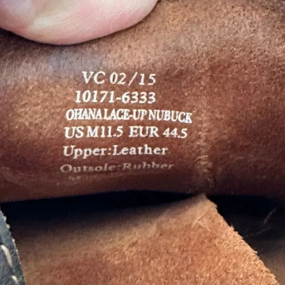 Olukia Men's Brown Leather Shoes
